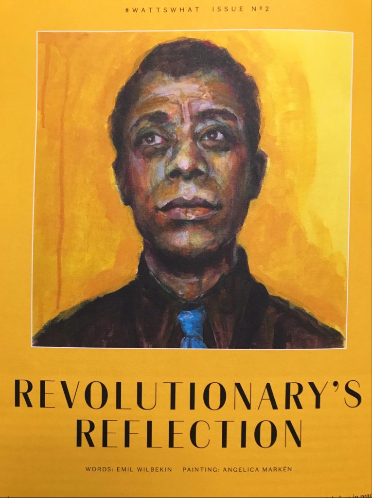 James Baldwin artist Angelica Markén 2018